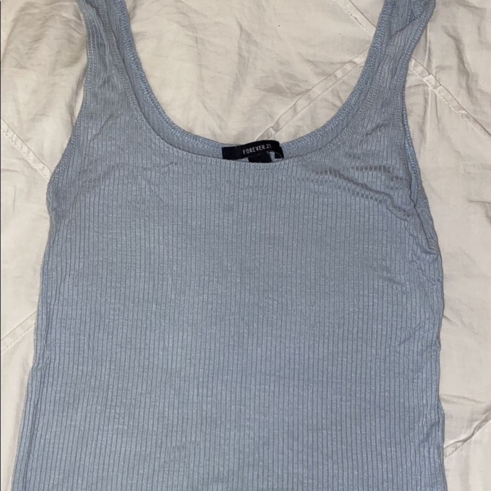 Light blue tank top